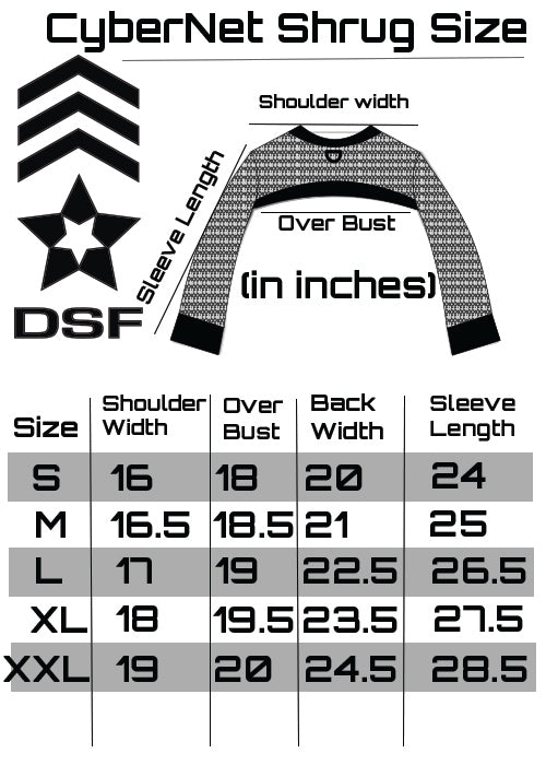 VectorNet Pullover Shrug - Pawstar dsfusion Shirts & Tops cyber, festival, outerwear, rave, sale, ship-15, ship-30day, tops