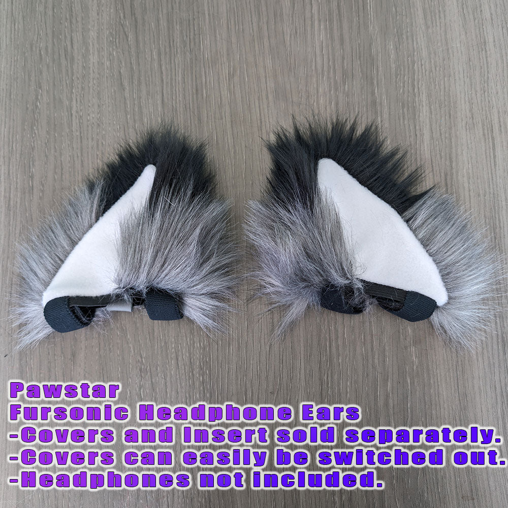 Pawstar Fursonic Fox Headphone Ear Sleeves [Sleeves ONLY]