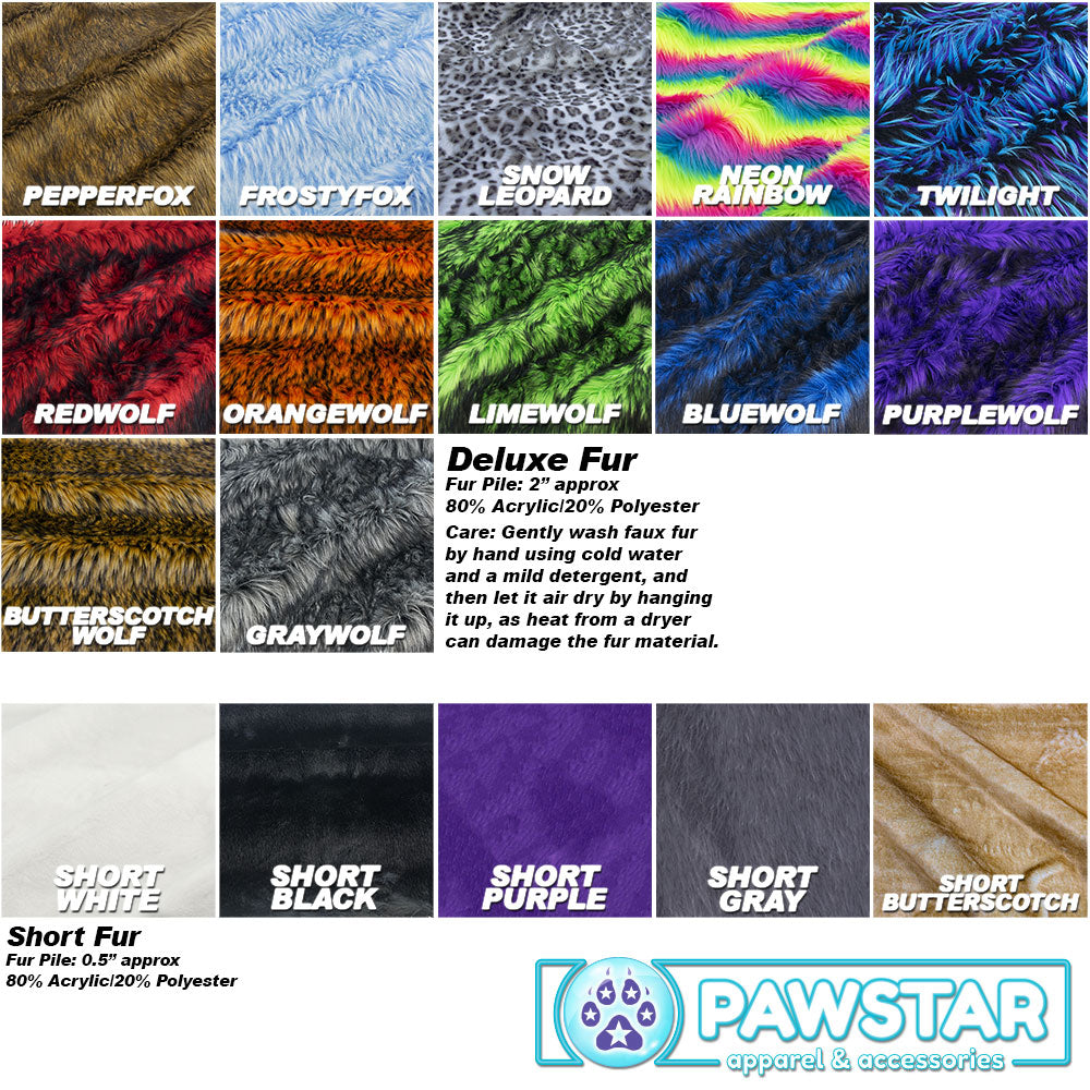 Pawstar Color-Swap Fluffy Mew Sleeveless Hoodie | Custom Partial
