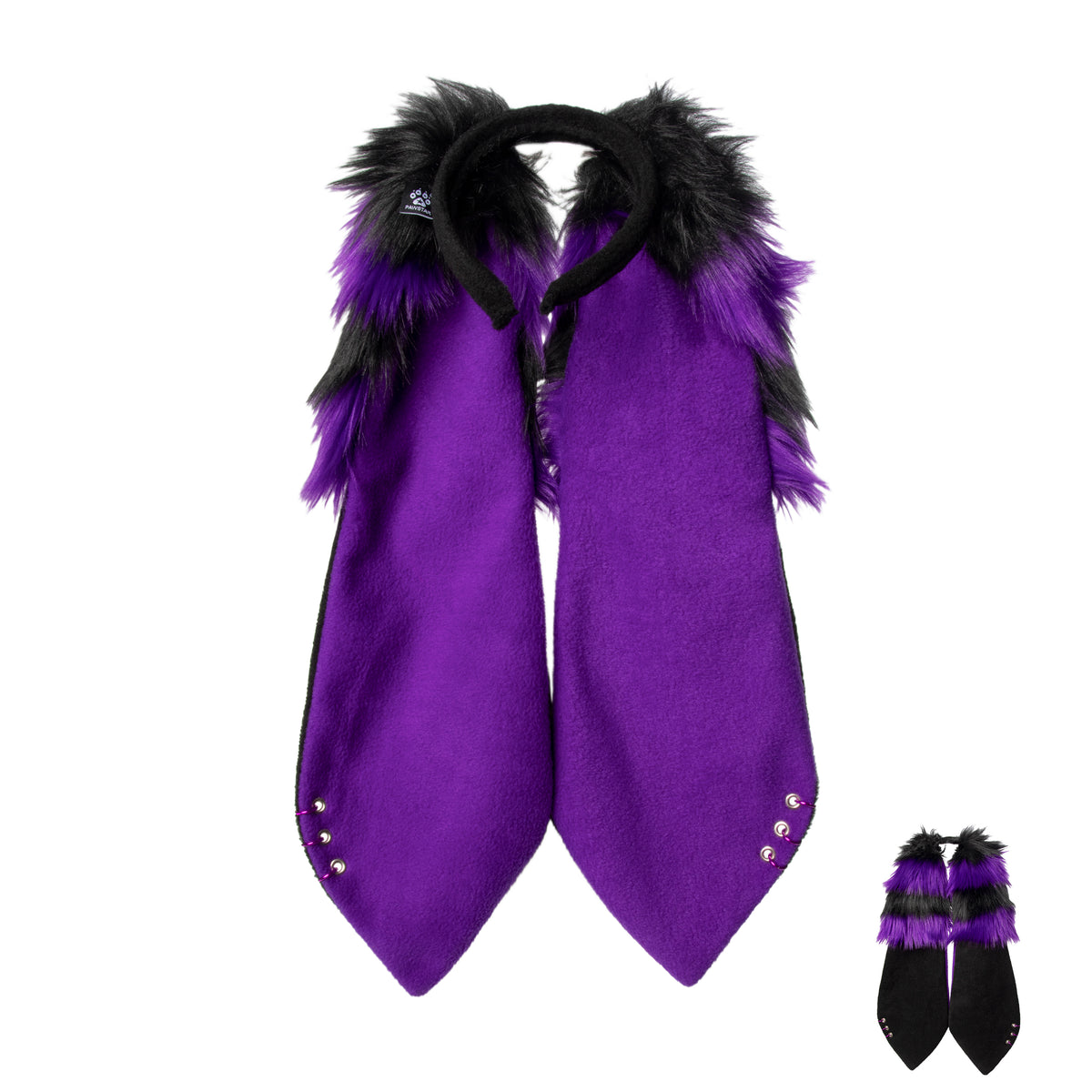 Pawstar Floppy Bunny Ear+ Headband