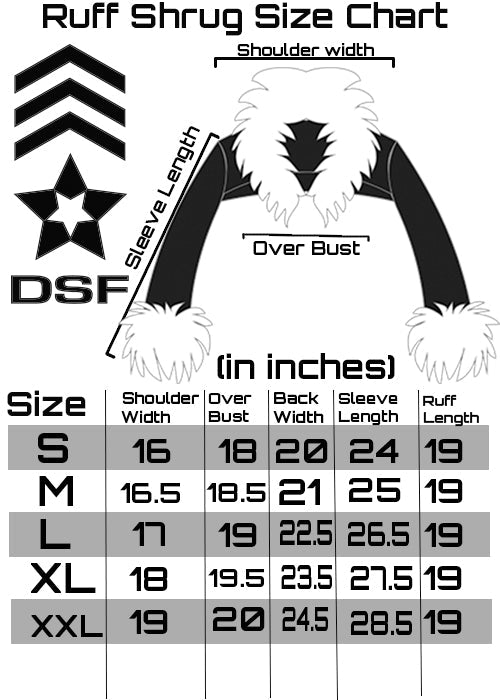 Fur Ruff Shrug - Pawstar dsfusion Tops outerwear, ship-15, ship-30day, tops
