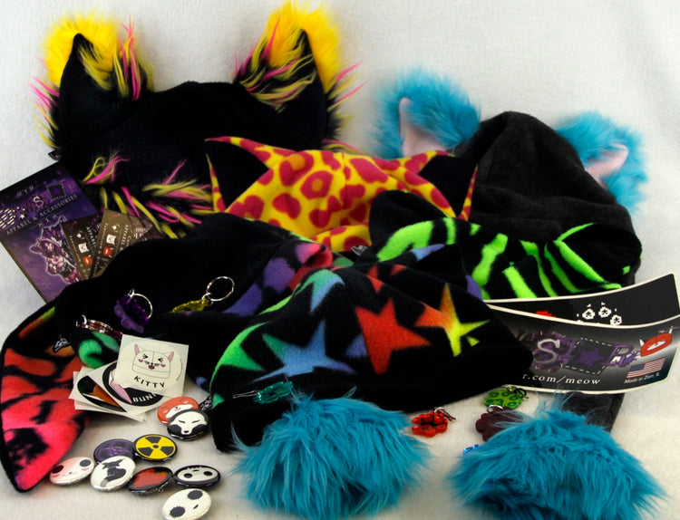 Hat Grab Bag - Pawstar Pawstar Grab Bag cosplay, costume, ear, furry, grab bag, ship-15