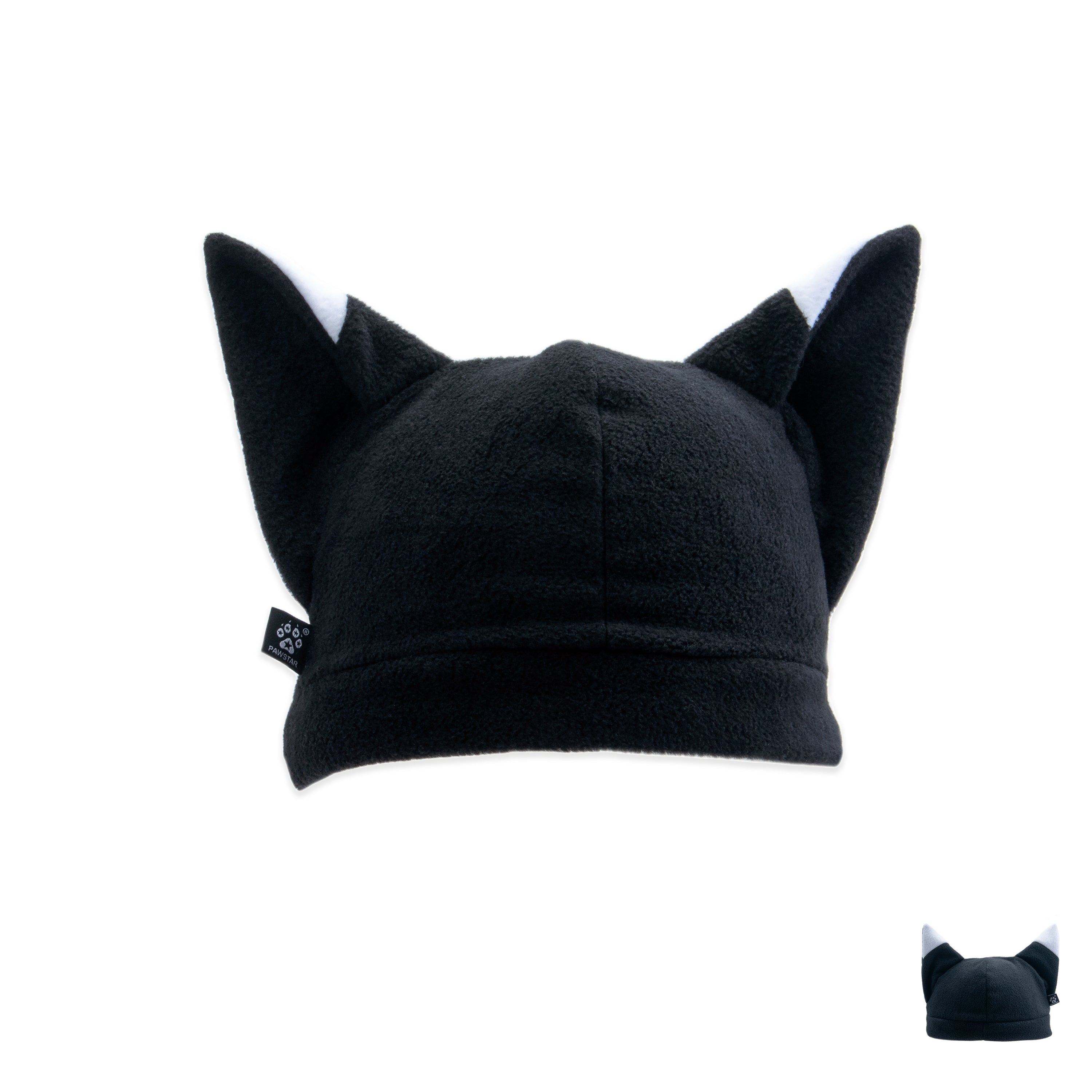★ CUSTOM Fleece Fox Hat - Pawstar Pawstar Fleece Hats canine, cosplay, costume, custom, fox, furry, hat
