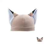 ★ CUSTOM Fleece Fox Hat - Pawstar Pawstar Fleece Hats canine, cosplay, costume, custom, fox, furry, hat