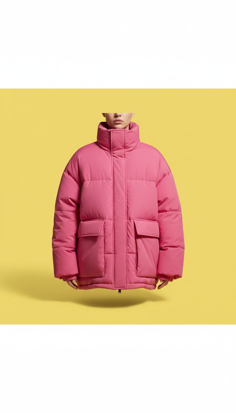 Electric Pink Oversized Jacket