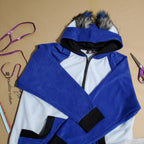 CUSTOM Fox Yip Hoodie - Pawstar Pawstar Hoodie bunny, custom, hoodie, ship-15