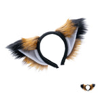 Pepper Fox Yip Ear Headband -  fox ear headband for costumes, cosplay, fursuit, fashion, therian front