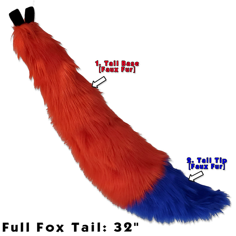 ★ CUSTOM Full Fox Tail - Pawstar Pawstar Tails custom, tail