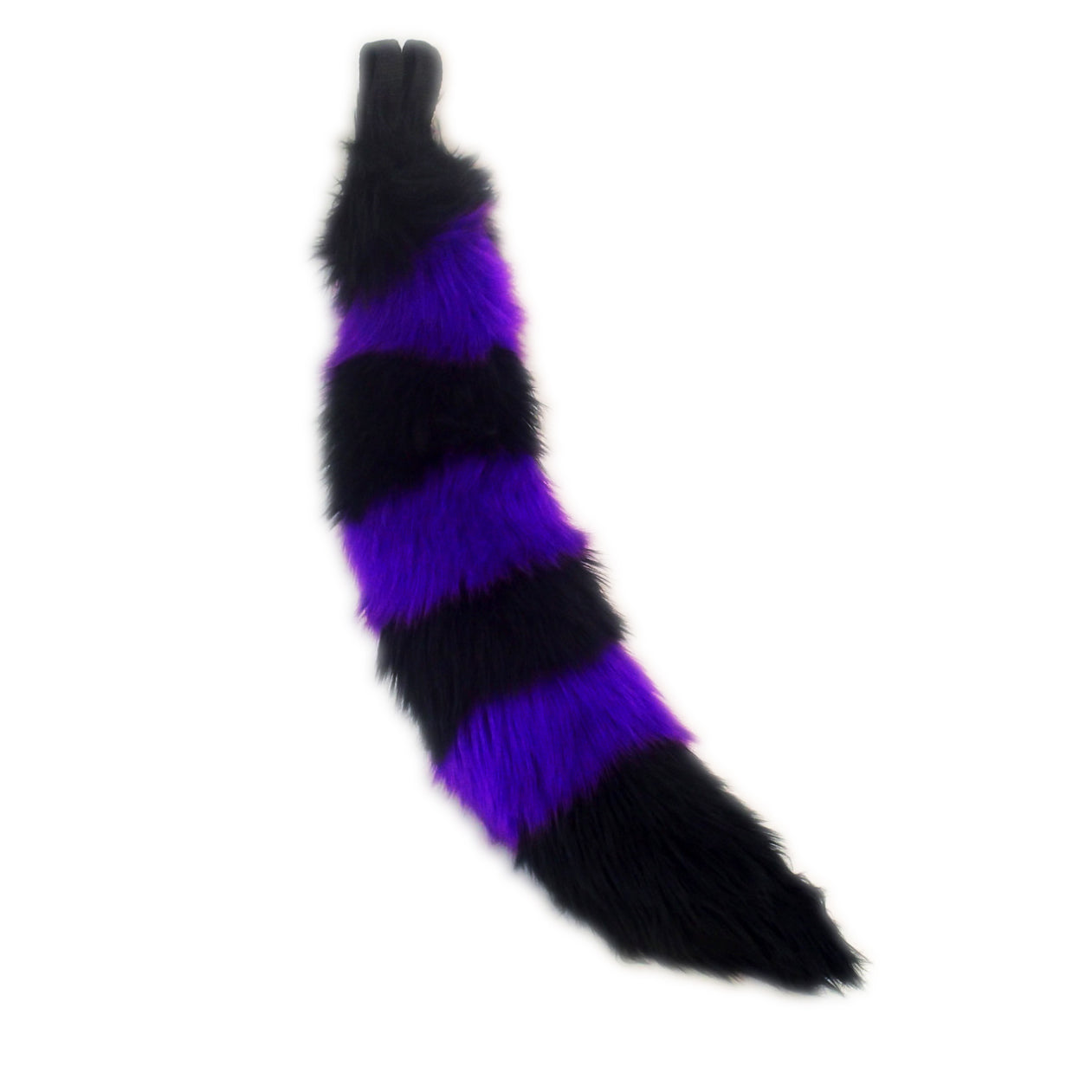 Stripey Mini Fox Tail - Pawstar Pawstar Tails canine, cosplay, costume, fox, furry, ship-15, ship-15day, tail