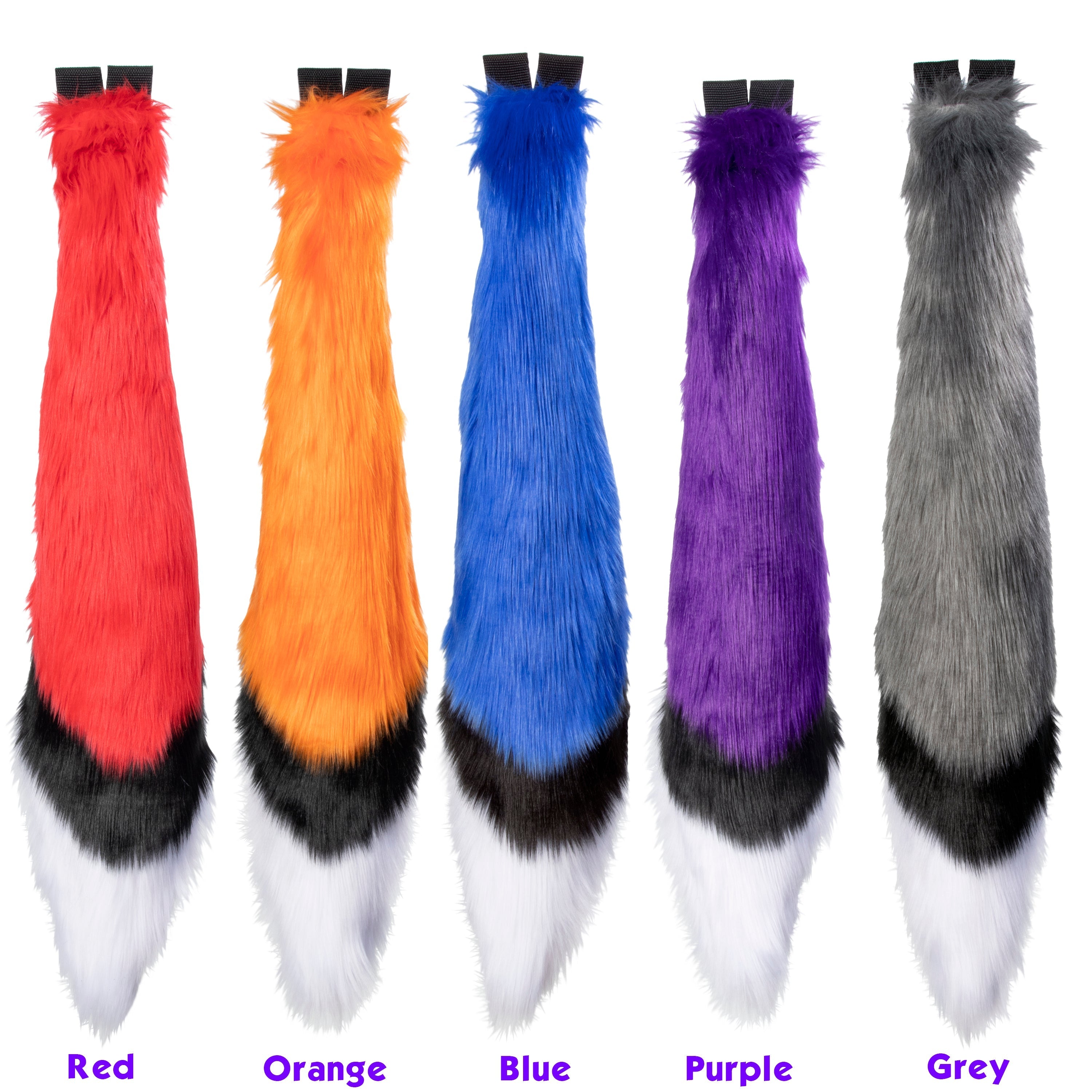 Pawstar Fox Tail + furry partial fursuit halloween costume cosplay accessory