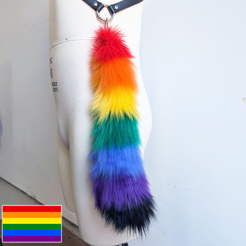 Chibi Rainbow Kitty Tail