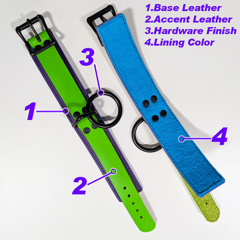 ☆ Color-Swap Deluxe Fleece Lined Wrist Cuff Set