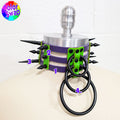 ☆ Color-Swap Spike Waterfall Cage Collar