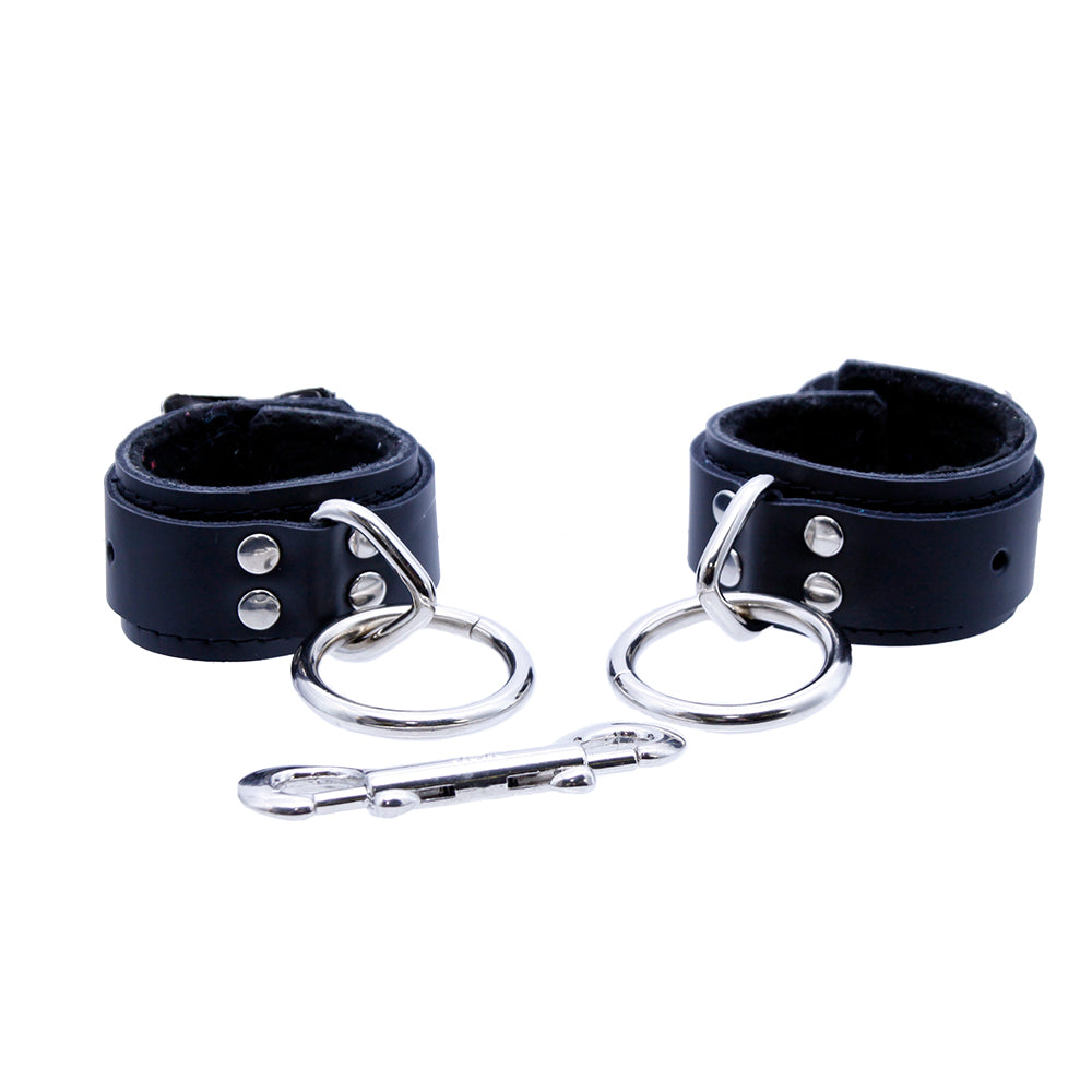 Deluxe Fleece Lined Wrist Cuff Set - Pawstar dsfusion cuff Kinky, leather, ship-15, ship-15day
