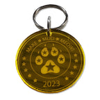 Pawstar Golden Coin Keychain - Pawstar Pawstar Keychain cosplay, costume, furry, ship-15, swag