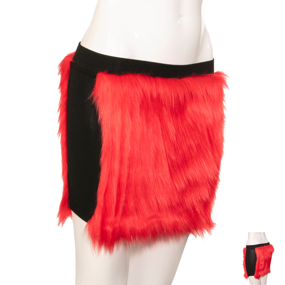 Fur Body Con Skirt - Pawstar Pawstar Skirt cosplay, costume, furry, ship-15, ship-30day, skirt