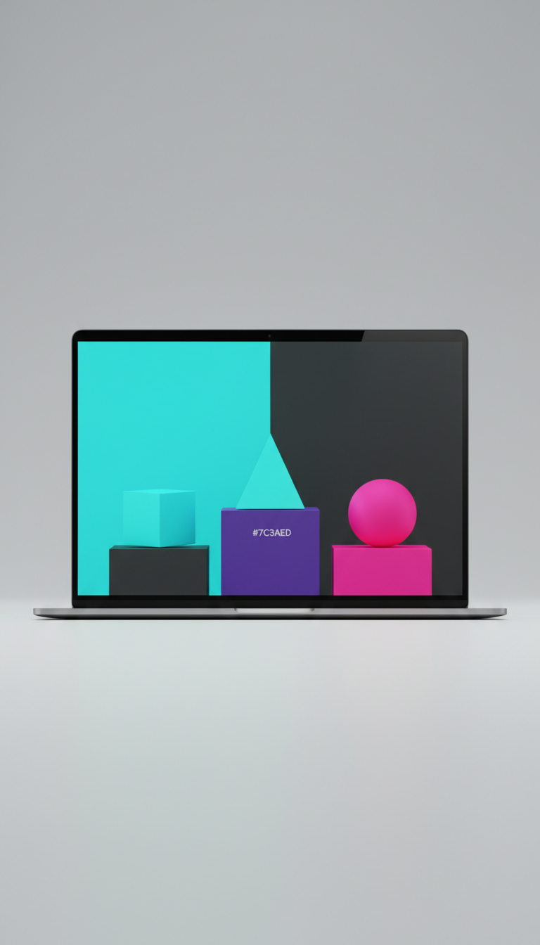 Animated Deals Marquee on Laptop
