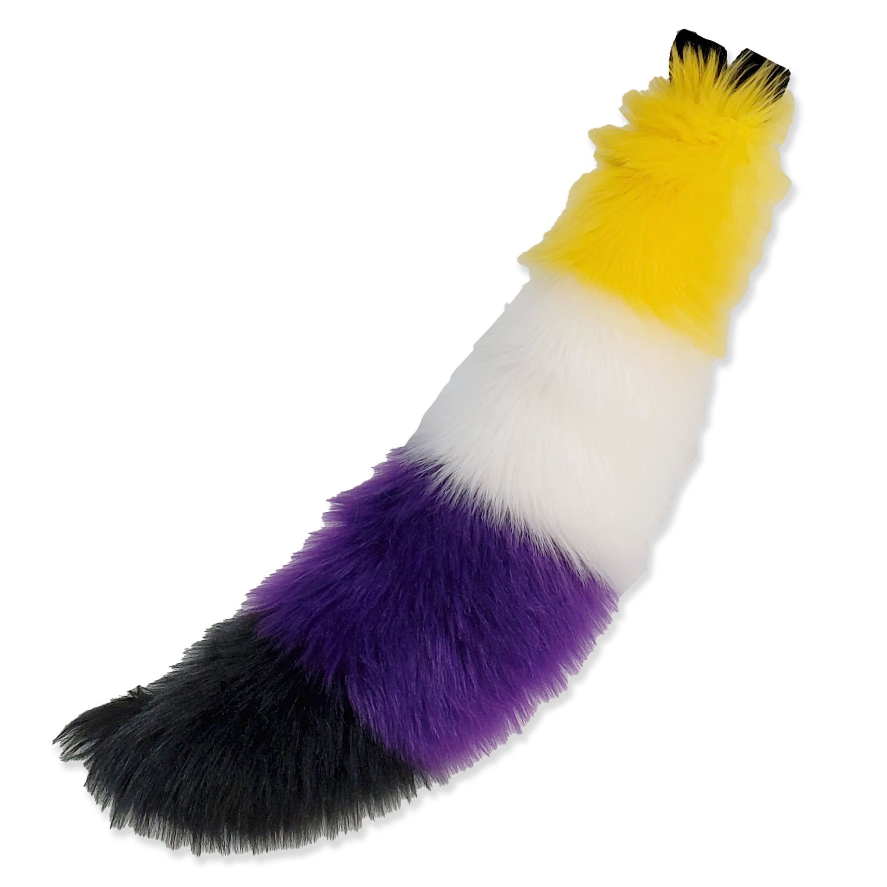 Pride Flag Tail - Pawstar Pawstar Tails canine, cosplay, costume, fox, furry, pride, ship-15, ship-15day, Tail