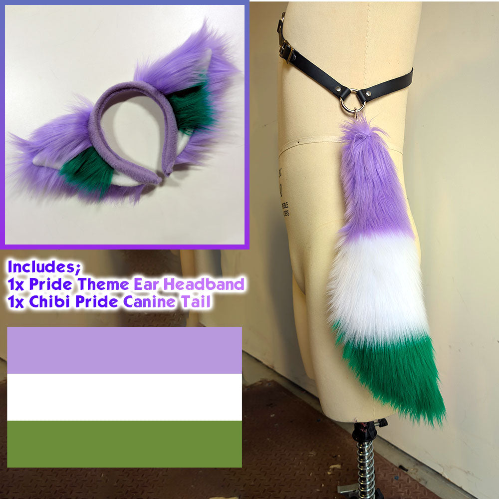 Chibi Pride Ear & Tail Set