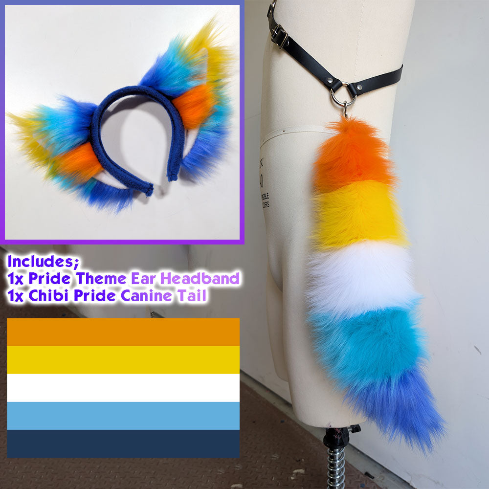 Chibi Pride Ear & Tail Set