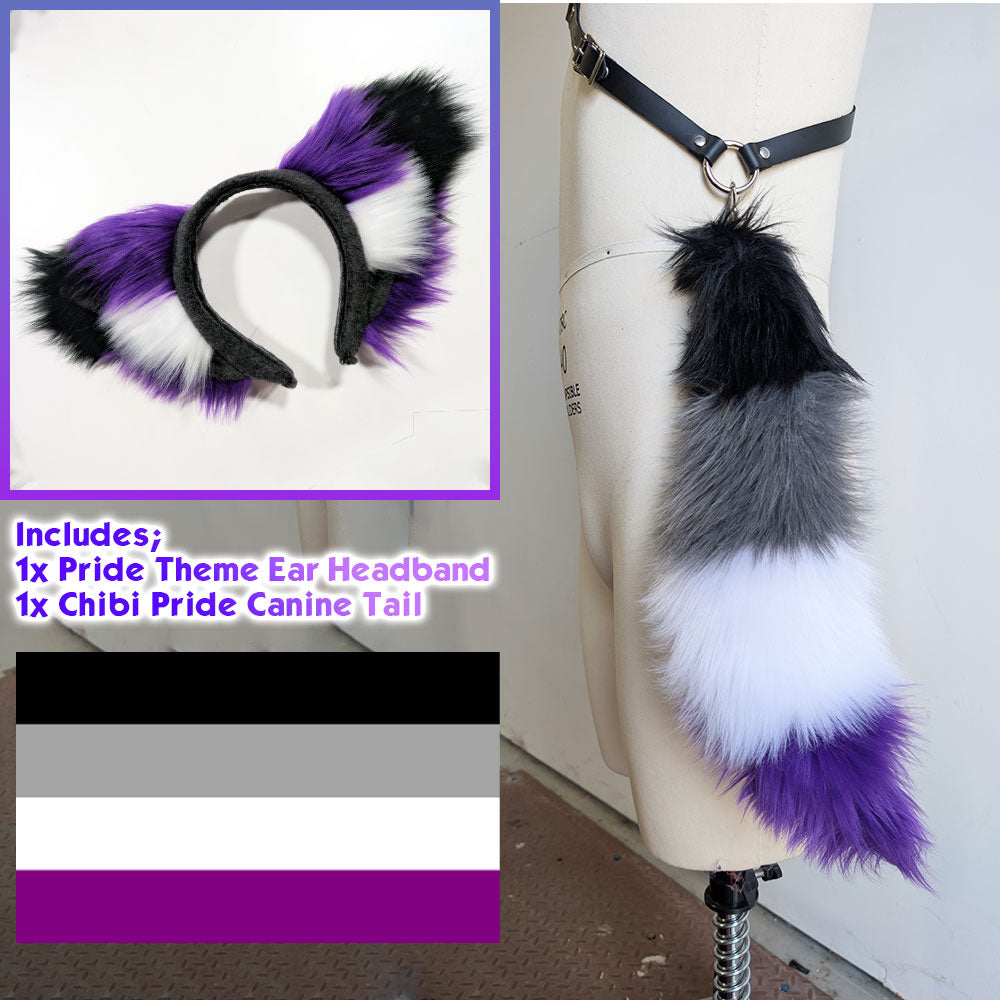 Chibi Pride Ear & Tail Set