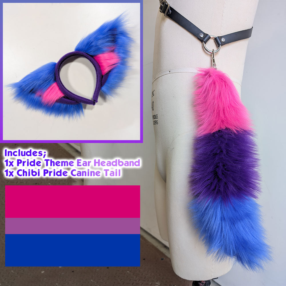 Chibi Pride Ear & Tail Set