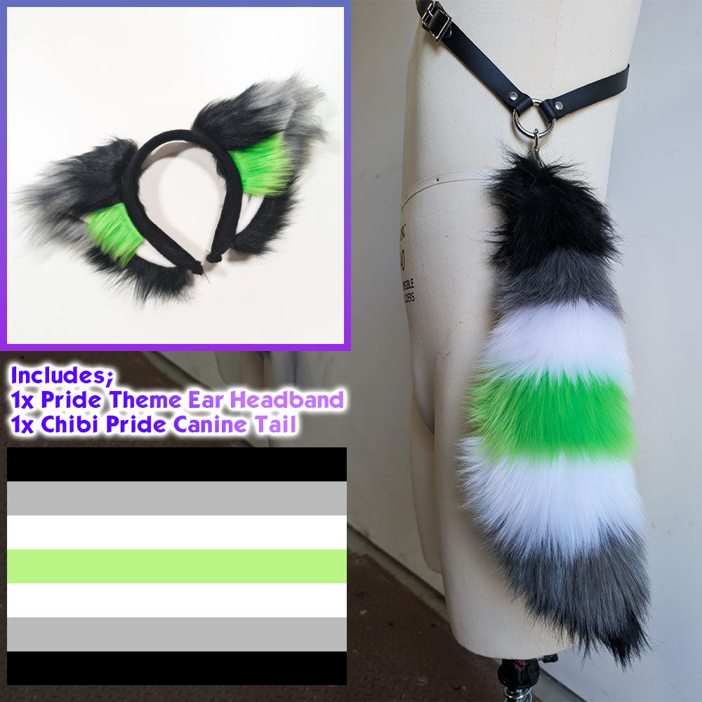 Chibi Pride Ear & Tail Set