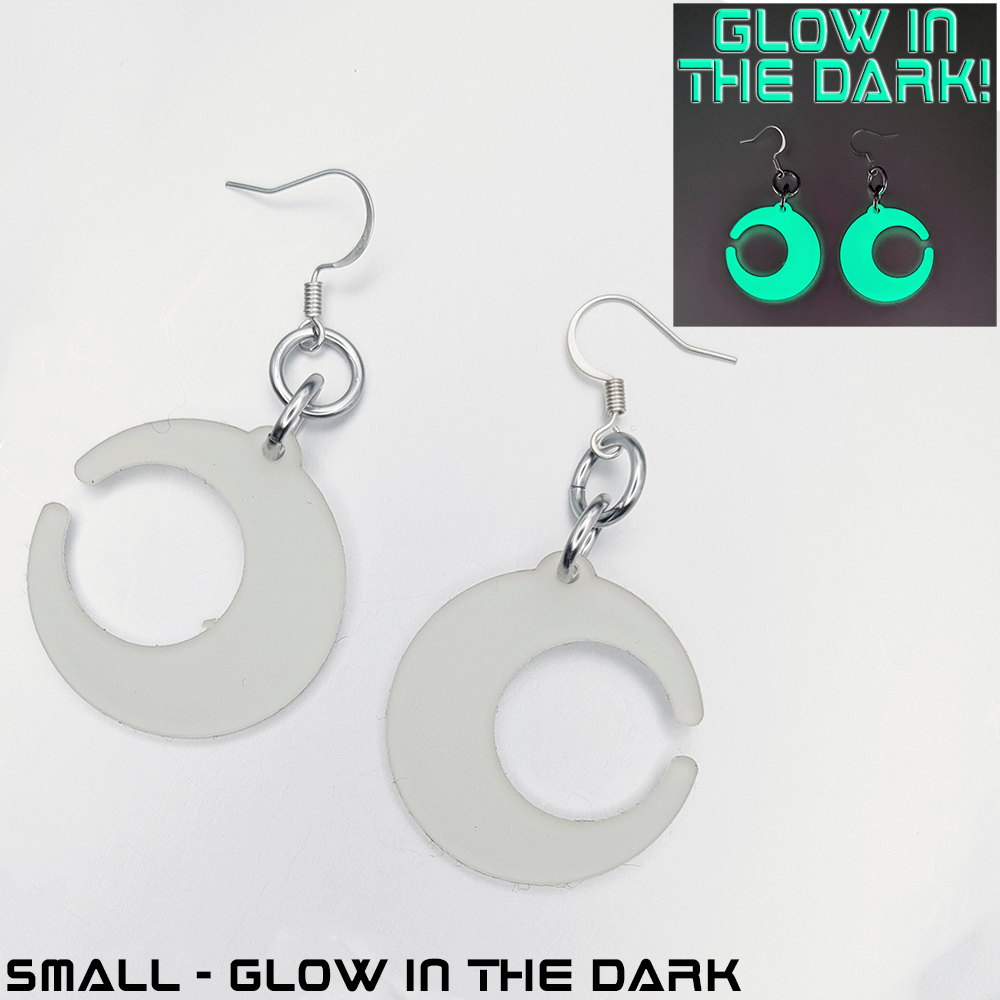 Lunar Crescent Earrings