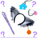 Pawstar Ear Headband Grab Bag for costumes, cosplay, fursuit, fashion, therian