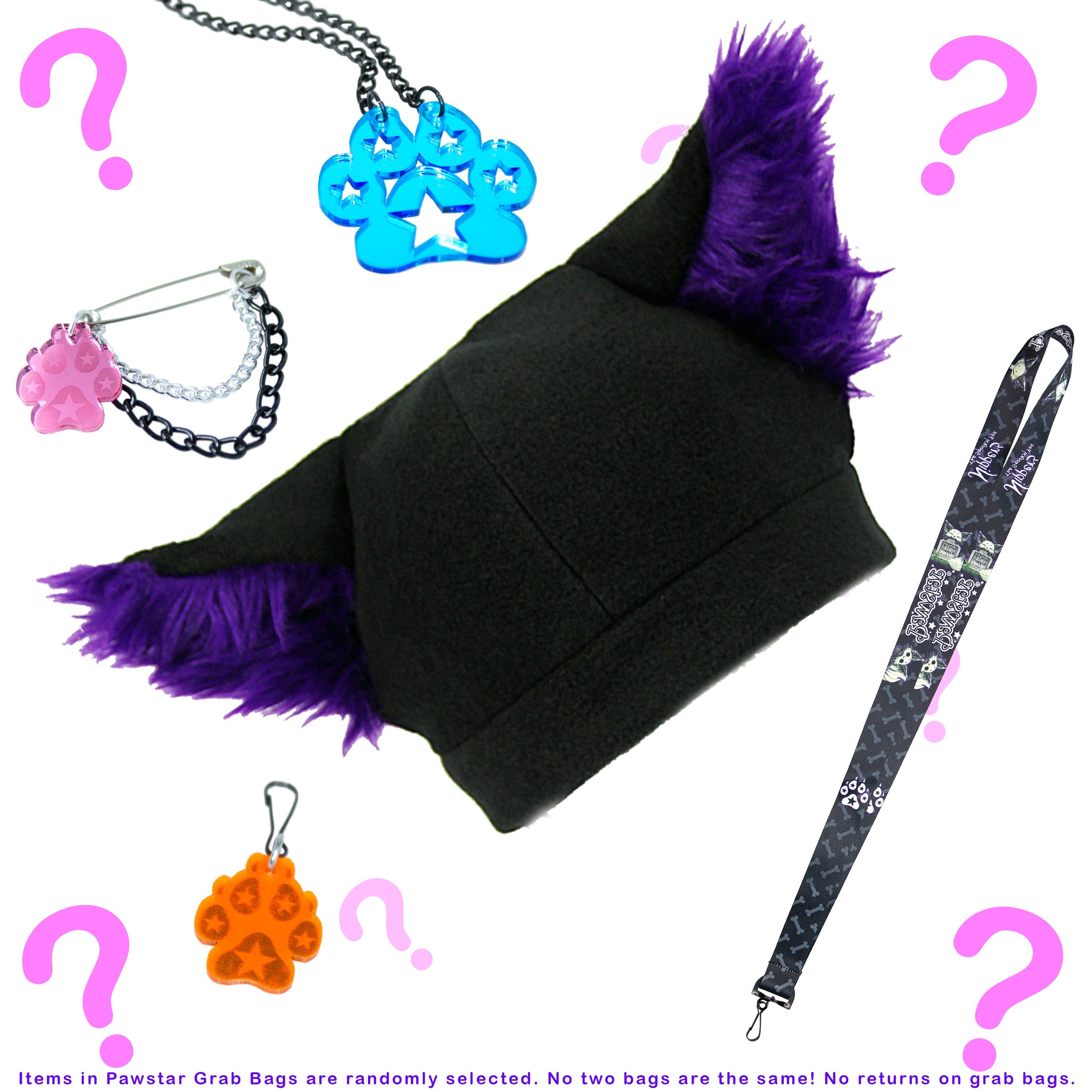 Hat Grab Bag - Pawstar Pawstar Grab Bag cosplay, costume, ear, furry, grab bag, ship-15