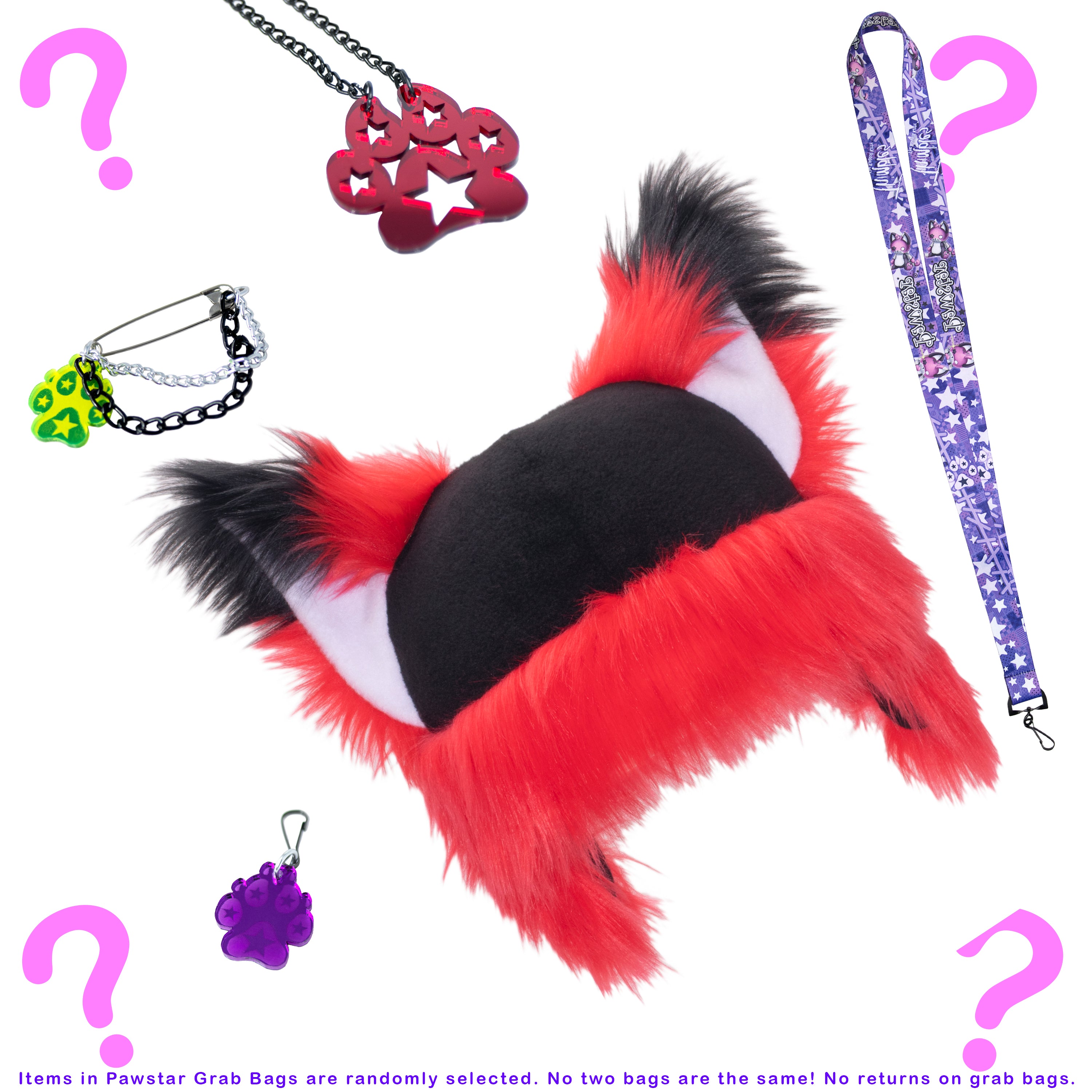 Hat Grab Bag - Pawstar Pawstar Grab Bag cosplay, costume, ear, furry, grab bag, ship-15