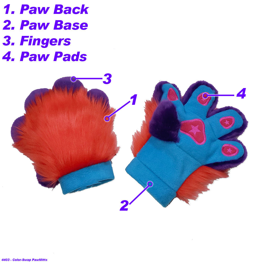 ☆ Color-Swap PawMitts