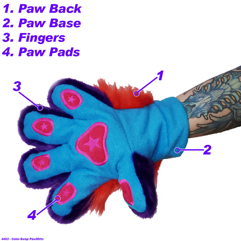 ☆ Color-Swap PawMitts