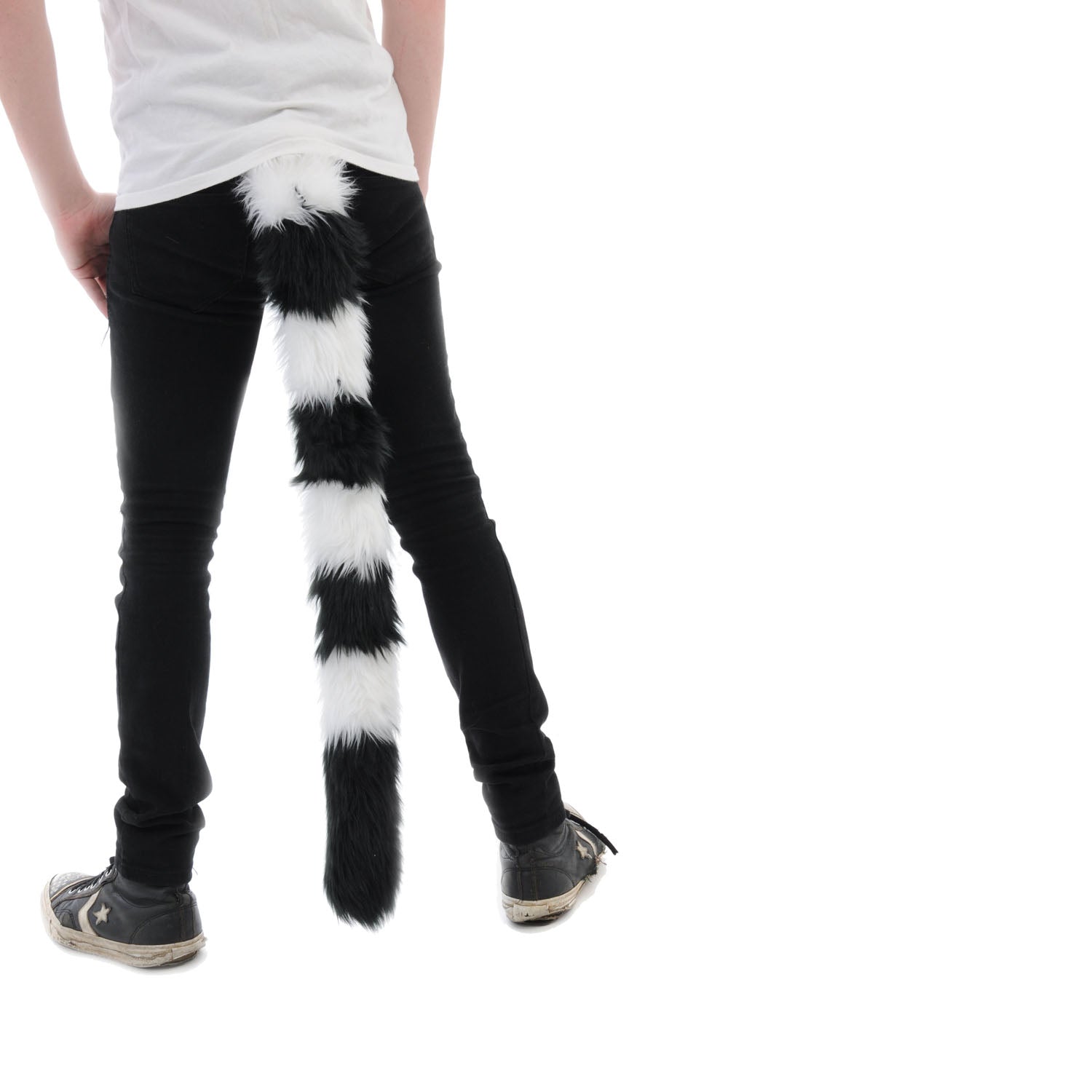 Stripey Kitty Tail - Pawstar Pawstar Tails cat, cosplay, costume, Feline, furry, ship-15, ship-15day, tail