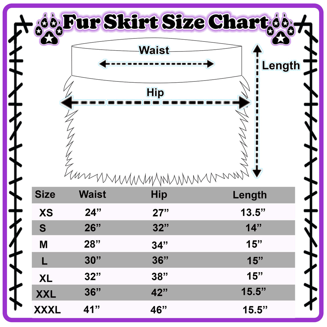 Fur Body Con Skirt