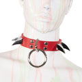 Ringed Claw Collar - Pawstar Pawstar Leather Collar collar, cosplay, costume, furry, leather, ship-15, ship-15day