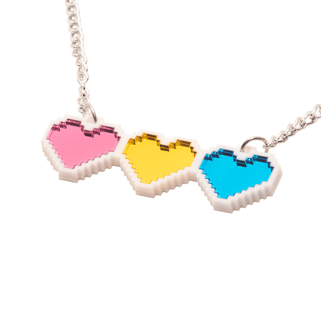 Pawstar gay pride lgbt lgbtqi+ queer necklace jewelry tansgender asexual bisexual
