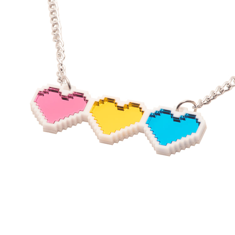 Pawstar gay pride lgbt lgbtqi+ queer necklace jewelry tansgender asexual bisexual