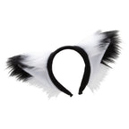 White Fox Ears - Pawstar Fox Yip Ear Headband - fox ears headband for costumes, cosplay, fursuit, fashion, therian. Made in the USA since 2003.