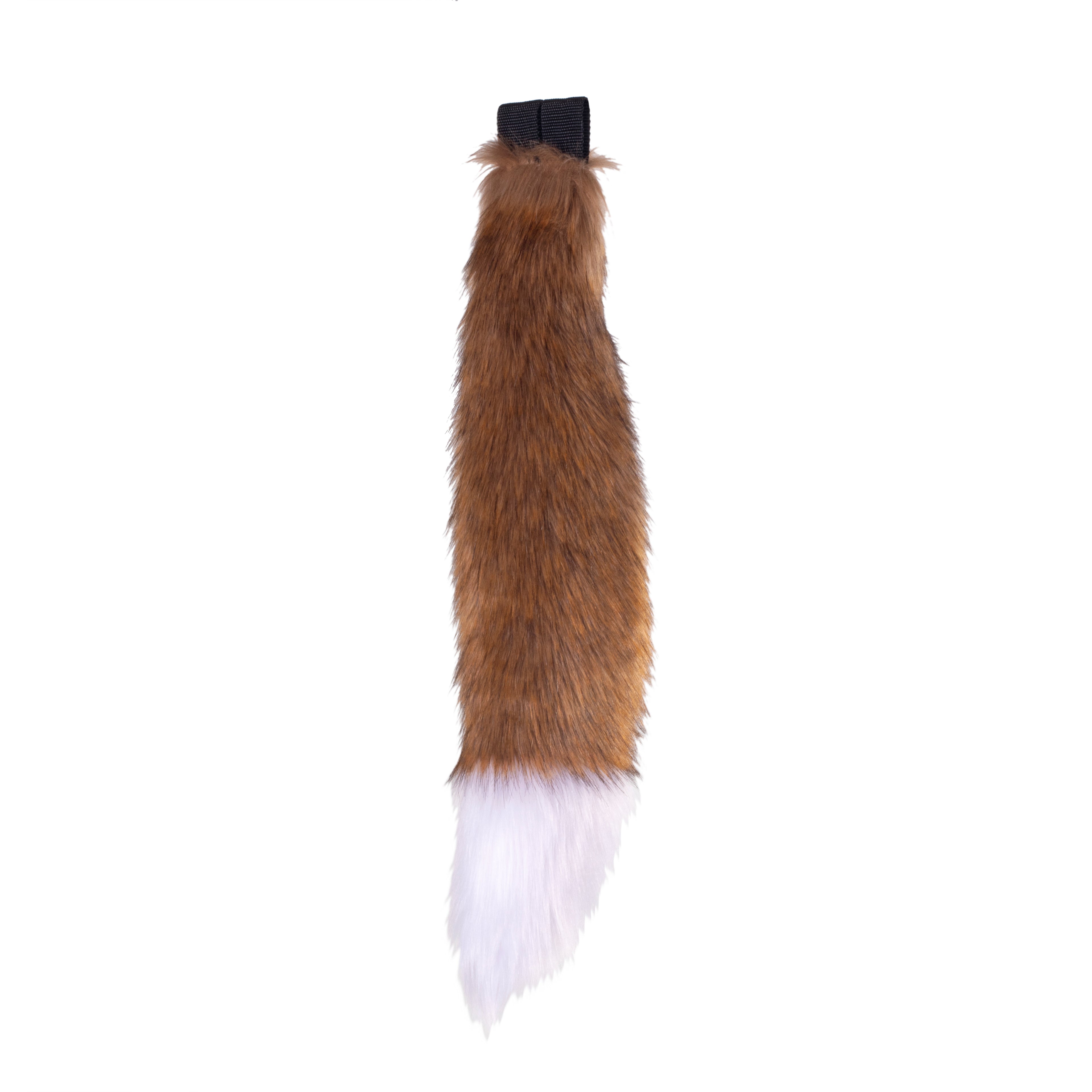 Pepper Fox Mini Tail - Pawstar Pawstar Tails canine, cosplay, costume, fox, furry, ship-15, ship-15day, tail
