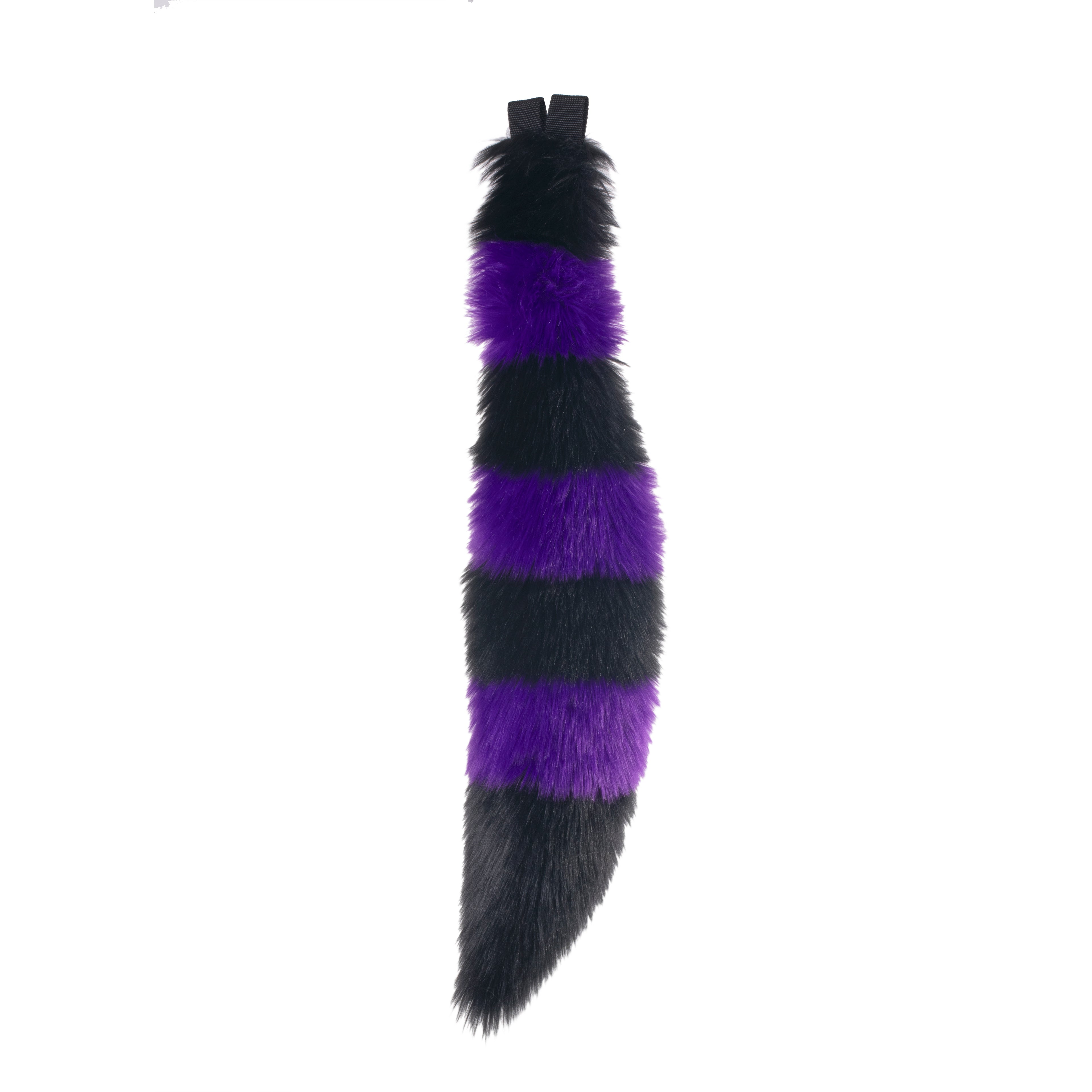 Stripey Full Fox Tail - Pawstar Pawstar Tails canine, cosplay, costume, fox, furry, ship-15, ship-15day, tail