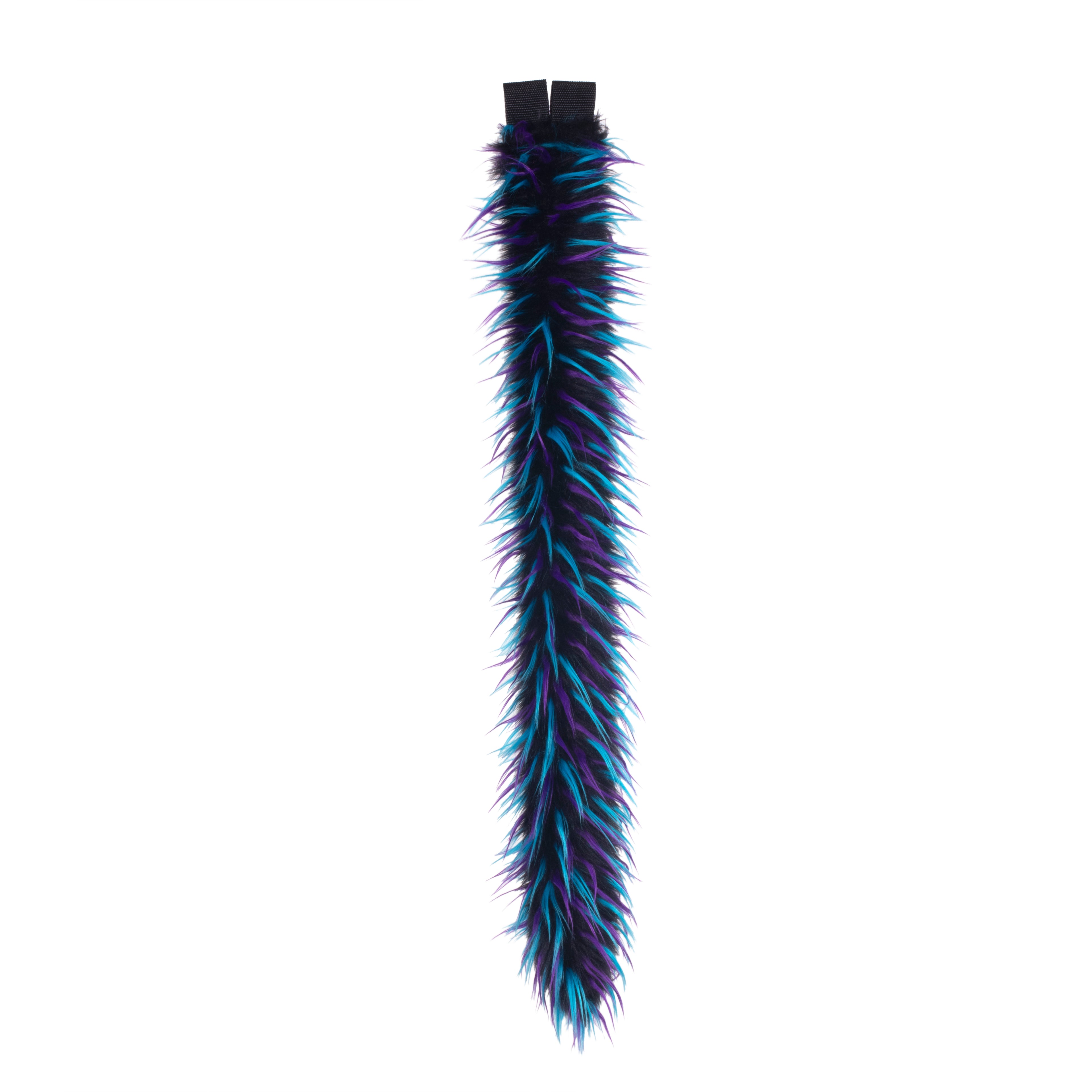 Pawstar Party Furz Kitty Tail rave festival edm edc furry fluffy partial fursuit halloween costume or cosplay accessory