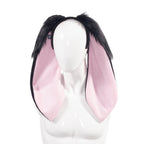 Black Pawstar Classic Floppy Bunny Ears Rabbit headband for costumes, cosplay, fursuit, fashion, therian judy hopps easter