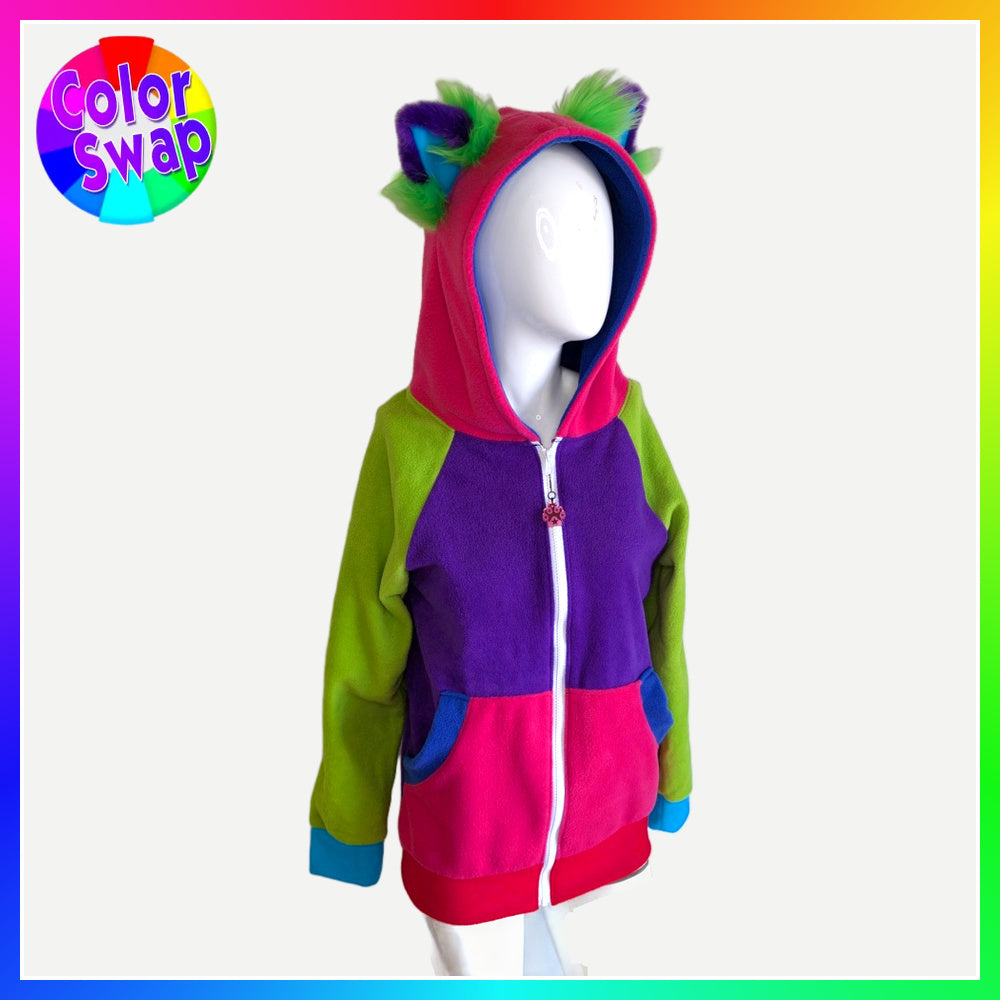 ☆ Color-Swap Kitty+ Hoodie