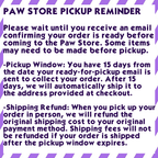 Paw Store Pick Up [ Racine, WI ]