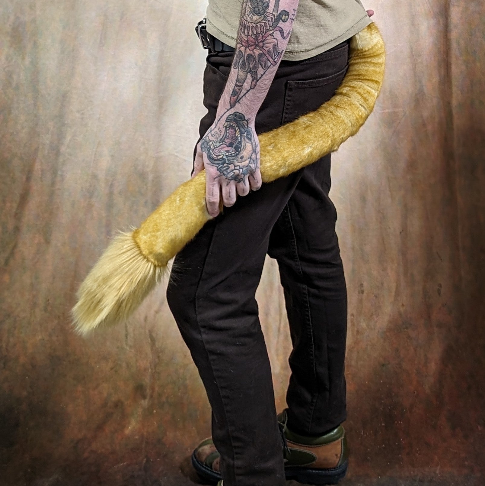 Pawstar Classic Lion Tail furry partial fursuit halloween costume cosplay accessory