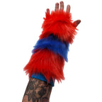 ☆ Color-Swap Stripey Paw Warmers