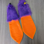 Pawstar Color-Swap Fursonic Bunny Headphone Ears - bunny ear headphone adapters for costumes, cosplay, fursuit, fashion, therian alt 3