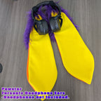 Pawstar Color-Swap Fursonic Bunny Headphone Ears - bunny ear headphone adapters for costumes, cosplay, fursuit, fashion, therian alt 2