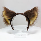 Tanuki Raccoon Ear Headband  for costumes, cosplay, fursuit, fashion, therian